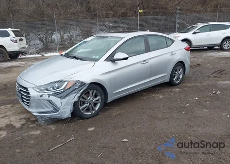 2017 Hyundai Elantra Value Edition из США, поврежденный, VIN KMHD84LF8HU347514